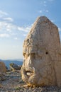 Statues on Nemrut mountain Royalty Free Stock Photo