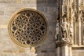 Detail of St. Stephen& x27;s Cathedral in Vienna, Austria Royalty Free Stock Photo