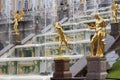 Statues in Peterhof Royalty Free Stock Photo