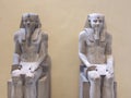 Statues of pharaohs