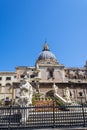 Statues in Piazza Pretoria, Square of Shame at Palermo, Sicily Royalty Free Stock Photo