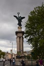 Statues on the Ponte Vittorio Emmanuele II - Rome, Italy