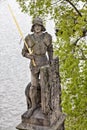 Statues in Prague Royalty Free Stock Photo