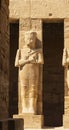 Statues of Ramses II. Egypt, Luxor - Karnak Temple Royalty Free Stock Photo