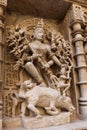 Statues at the Rani Ki Vav Step Well Royalty Free Stock Photo