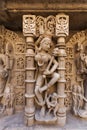 Statues at the Rani Ki Vav Step Well Royalty Free Stock Photo