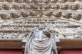 Statues of the Reims cathedral, France Royalty Free Stock Photo