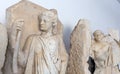 Statues and reliefs in the Aphrodisias Museum, Ayd?n, Aegean Region, Turkey - July 9, 2016