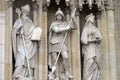 Statues of Saints Methodius, George and Barbara