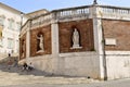Statues on Salita di Montecavallo Royalty Free Stock Photo