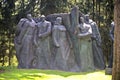 Soviet statues at Grutas park, Lithuania Royalty Free Stock Photo