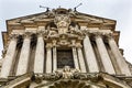 Statues SS Vincenzo E Anastasio Church Rome Italy Royalty Free Stock Photo