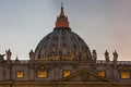 Dome of St. Peter's Basilica at the Vatican