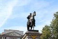 Statues in the summer park in St. Petersburg Royalty Free Stock Photo