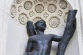 Statues in the summer park in St. Petersburg Royalty Free Stock Photo