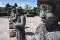 Statues in Tomb of Khai Dinh in Hue Vietnam Royalty Free Stock Photo