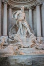 Statues of Trevi Fountain, Rome, Italy