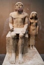 Statues of Two Ancient Egyptian Figures, Metropolitan Museum of Art, New York, USA