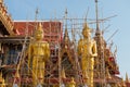 Statues under maintenance