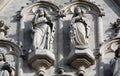 Statues from west portal of Maria am Gestade church in Vienna