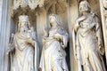 Statues from west portal of Maria am Gestade church in Vienna