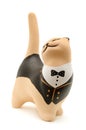 Statuette cat Royalty Free Stock Photo