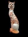 Statuette in the form of a cat Royalty Free Stock Photo