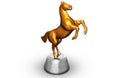 Statuette of horse Royalty Free Stock Photo