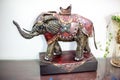 Statuette of the Indian elephant Royalty Free Stock Photo