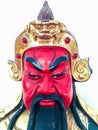 Statuette of the legendary Chinese Kuan Yu God of war Royalty Free Stock Photo