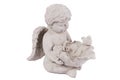 Statuette of sitting angel