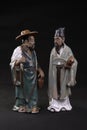 Statuettes of habitants of China