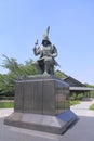 Stature of Japanese Samurai