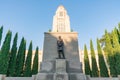 Lincoln Statue at the Nebraska Capitol Building Royalty Free Stock Photo