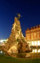 Statuto square in Turin, Italy Royalty Free Stock Photo