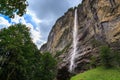 Staubbach waterfall, Switzerland Royalty Free Stock Photo