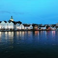 Stavanger City at night.