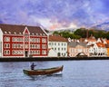 Stavanger - Norway Royalty Free Stock Photo