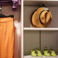 Shop Display Of Womens Clothing Fashion Items And Accessories