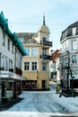 Old Town Stavanger Traditional Building Architecture Royalty Free Stock Photo