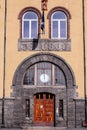 Symmetrical View Of The Old Customs House Downtown Stavanger