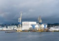 Rosenberg shipyard in Stavanger Harbor