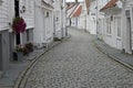 Stavanger Old Town Royalty Free Stock Photo