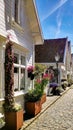 Stavanger White Old Town in Norway Royalty Free Stock Photo