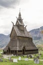 Stave church Hopperstad Royalty Free Stock Photo