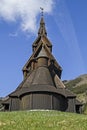 Stave Church Hopperstad Royalty Free Stock Photo