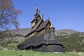 Stave Church Hopperstad Royalty Free Stock Photo