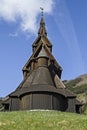 Stave Church Hopperstad Royalty Free Stock Photo