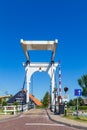 White bridge in Stavoren Netherlands