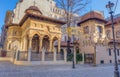 Stavropoleos Church, Bucharest, Romania Royalty Free Stock Photo